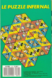 Verso de Mickey Parade -91- Le puzzle infernal
