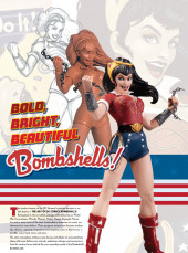 Verso de The art of DC Comics Bombshells - The Art of DC Comics Bombshells
