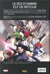 Verso de Astonishing X-Men (Marvel Deluxe) -1- La vie en x
