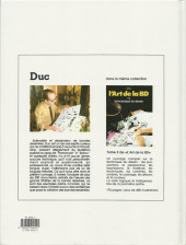Verso de (DOC) L'Art de la BD -1b1997- Du scénario à la réalisation