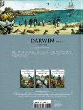 Verso de Les grands Personnages de l'Histoire en bandes dessinées -28- Darwin - Tome 2