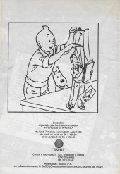 Verso de Tintin - Divers -Cat1990- Tintin