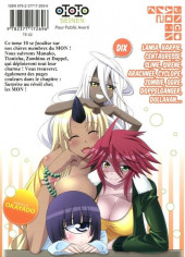 Verso de Monster Musume - Everyday Life with Monster Girls -10- Volume 10