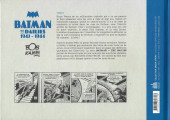 Verso de Batman the Dailies -1- 1943 - 1944