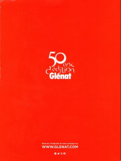 Verso de (Catalogues) Éditeurs, agences, festivals, fabricants de para-BD... - Glénat - 2019 - 50 ans d'édition, les incontournables