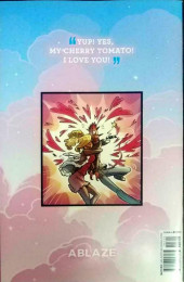 Verso de Un/sacred Vol.1 (Ablaze - 2019) -3- Issue #3