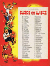 Verso de Suske en Wiske -178- De stoute steenezel