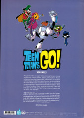 Verso de Teen Titans Go! -3- Volume 3