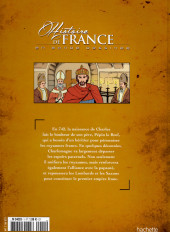 Verso de Histoire de France en bande dessinée -7- Charlemagne (La construction d'un empire - 768/814)