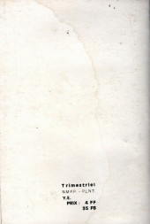 Verso de Ivanhoé (1re Série - Aventures et Voyages) -Rec39- Album N°39 (du n°153 au n°156)