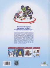 Verso de Les canayens de Monroyal - Les Hockeyeurs -1b2019- La ligue des joueurs extraordinaires