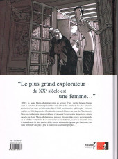 Verso de Une vie avec Alexandra David-Néel -1FL- Livre 1