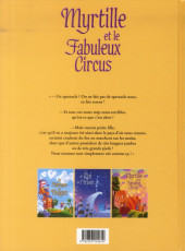 Verso de Circus / Myrtille et le Fabuleux Circus  -a2013- Myrtille et le Fabuleux Circus