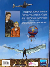 Verso de L'histoire de l'aéronautique -1Anglais- From the origins to Bleriot
