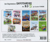 Verso de Chroniques savoyardes -5- Expressions savoyardes en bd 5