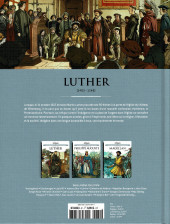 Verso de Les grands Personnages de l'Histoire en bandes dessinées -31- Luther