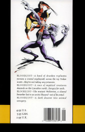 Verso de Marvel Graphic Novel (1982) -65- Wolverine: Bloodlust