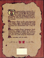 Verso de Marvel Graphic Novel (1982) -69- Conan the Rogue