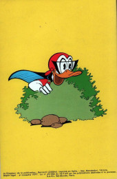 Verso de Mickey Parade (Supplément du Journal de Mickey) -54- Invincible Fantomiald (1327 bis)