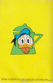 Verso de Mickey Parade (Supplément du Journal de Mickey) -62- Tout va bien Donald ! (1398 bis)