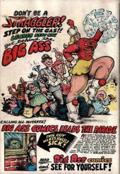 Verso de Big Ass Comics (1969) -1- Weird Sex Fantasies with the Behind in Mind...