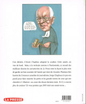 Verso de L'année Chapleau - 2005