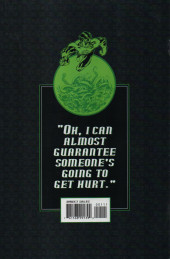 Verso de Green Lantern versus Aliens (2000) -1- Issue #1