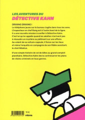 Verso de Détective Kahn