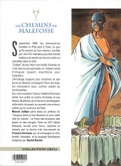 Verso de Les chemins de Malefosse -4c1999- Face de suie