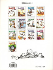 Verso de Calvin et Hobbes -6a1994- Allez, on se tire !