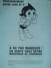 Verso de Astro le petit robot (Le Journal d') -6- Tome 6