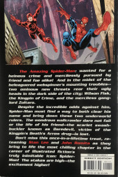 Verso de Spider-Man Kingpin -OS- To the death