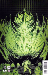 Verso de Predator vs Judge Dredd vs Aliens -4- Issue # 4