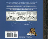 Verso de Garfield Complete Works -2- 1980 & 1981