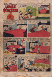 Verso de Uncle $crooge (1) (Dell - 1953) -8- Issue # 8