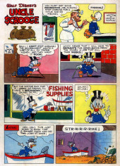 Verso de Uncle $crooge (1) (Dell - 1953) -9- Issue # 9