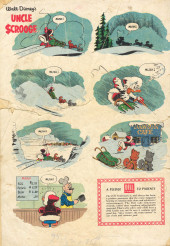 Verso de Uncle $crooge (1) (Dell - 1953) -13- Issue # 13