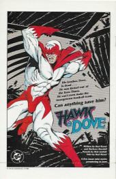 Verso de Animal Man Vol.1 (1988) -1- The Human Zoo