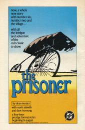 Verso de Animal Man Vol.1 (1988) -3- The Nature of the Beast