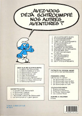 Verso de Les schtroumpfs -7a1988- L'apprenti Schtroumpf