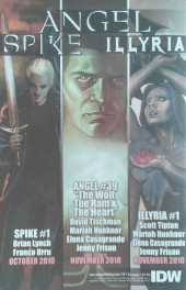 Verso de Angel vs. Frankenstein II (2010) - Fragments