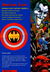 Verso de Batman & Captain America (1997) - Batman/Captain America