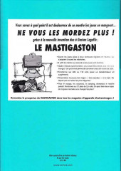 Verso de Gaston (Sélection) -2a2020- Le Génie de Lagaffe