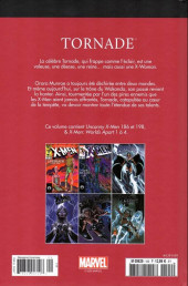Verso de Marvel Comics : Le meilleur des Super-Héros - La collection (Hachette) -109- Tornade