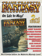 Verso de Frank Frazetta Fantasy Illustrated (1998) -1- Issue # 1