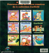 Verso de Garfield (Presses Aventure - carrés) -61- Album Garfield #61