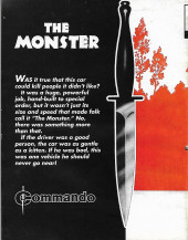 Verso de Commando (D.C Thompson - 1961) -2956- The Monster