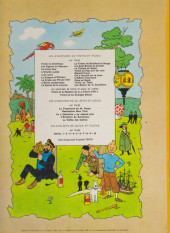 Verso de Tintin (Historique) -15B36a- Tintin au pays de l'or noir