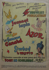 Verso de Simbad le marin (Éditions Mondiales) -2- Les prisonniers des Arrochs