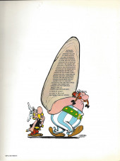 Verso de Astérix (en anglais) -21- Asterix and Caesar's Gift